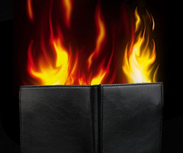 Flaming Wallet Magic Trick