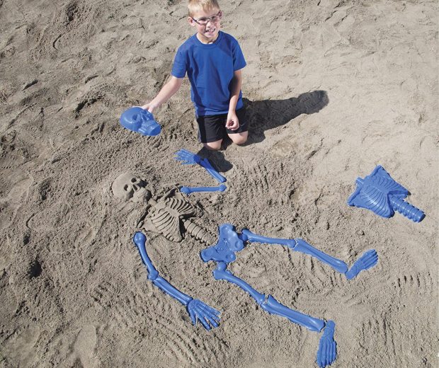 Human Skeleton Sand Mold